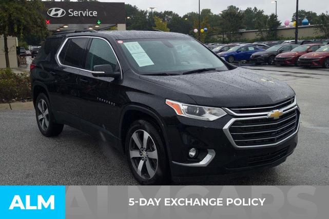 2021 chevrolet traverse lt leather