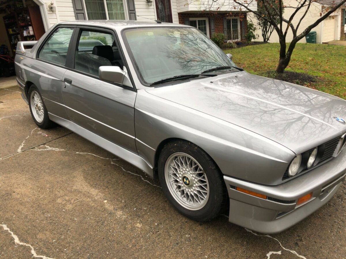 1988 bmw m3 e30 silver