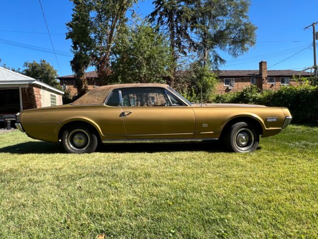 1968 mercury cougar coupe brown rwd automatic