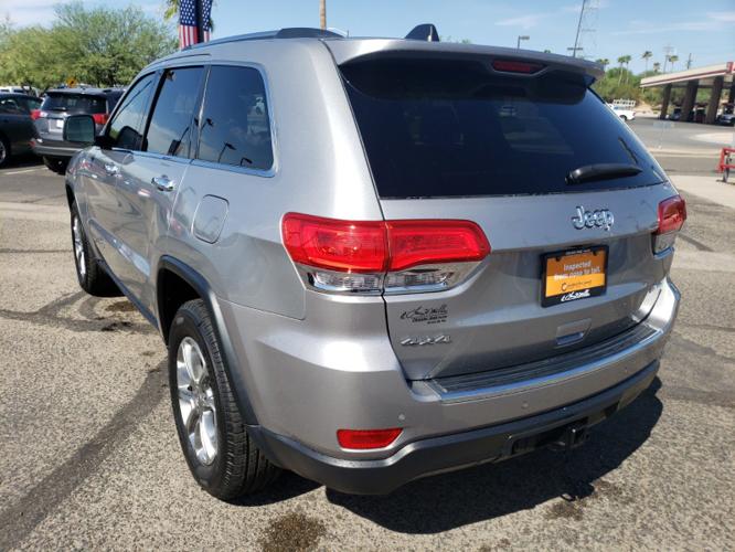 certified 2015 jeep grand cherokee 4wd limited tucson, az 85710 for sale in tucson, arizona