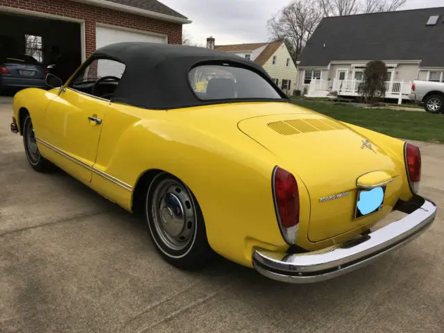 1972 karmann ghia covertible