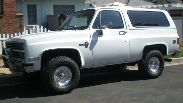 vintage 1984 chevy k5 silverado 4x4 blazer truck 1 owner