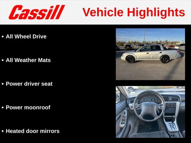 2003 subaru baja sport