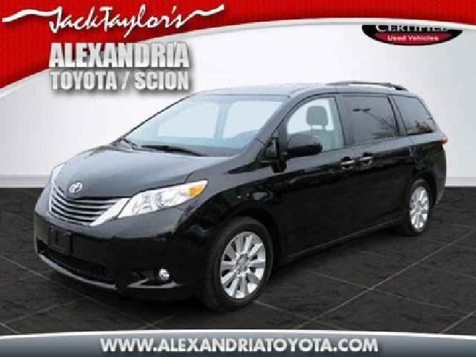 2011 toyota sienna xle in alexandria, va