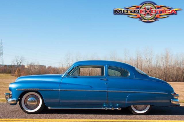1950 mercury eight coupe, flathead, 3-spd manual, custom, ac, digital dash