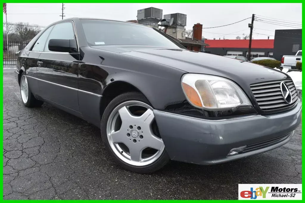 1994 mercedes-benz s-class s600 amg package sport coupe 6.0l/v12/sunroof/leather