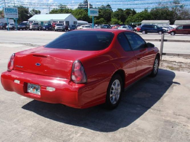 2005 monte carlo candy apple red in viera, fl