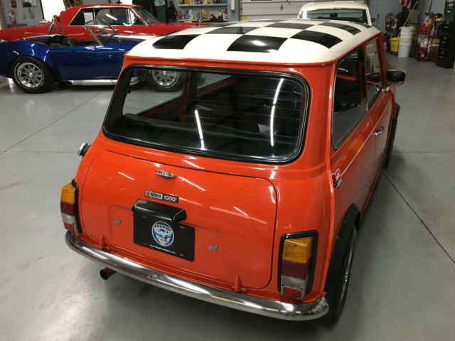 1979 austin mini classic * mini 1000 * 43k orig miles *right hand drive! clean!