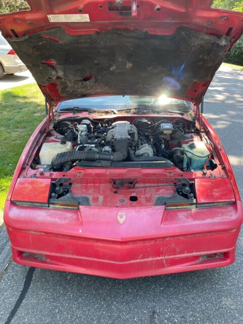 1989 pontiac firebird trans am gta 5.7 liter v8 4 speed automatic with t tops