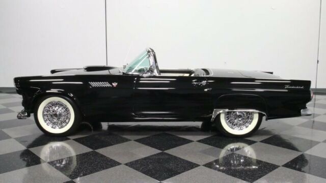 classic vintage chrome fomoco t-bird convertible 292 v8 auto trans black