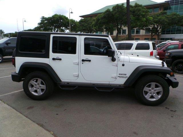 2015 jeep wrangler unlimited sport 4x4 sport 4dr suv for sale in honolulu, hawaii