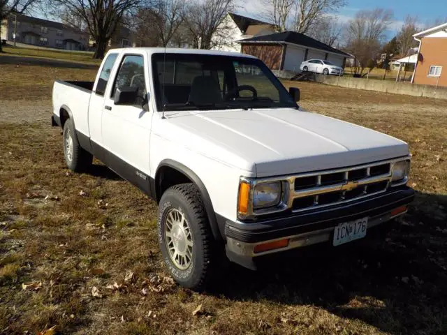1992 chevy s 10 extended cab 4x4
