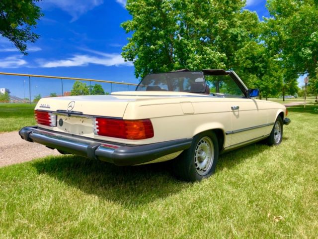 only 38k one owner miles 1985 mercedes-benz 380sl no rust all records nice