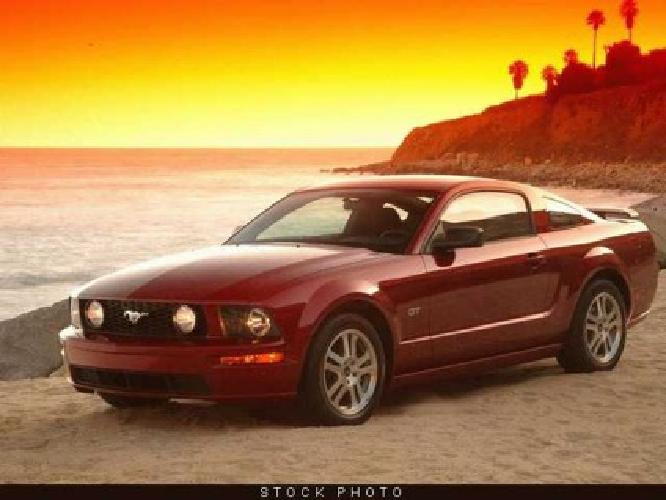 2007 orange ford mustang in baiting hollow, ny