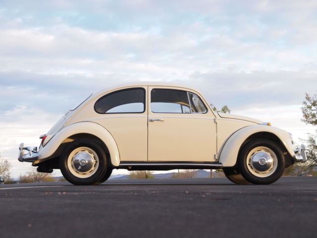 damage & rust free restored 1967 volkswagen beetle deluxe sedan super nice bug