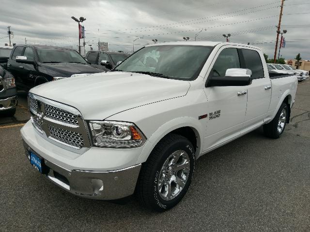 2018 ram ram pickup 1500 laramie 4x4 laramie 4dr crew cab 6.3 ft. sb pickup for sale in billings, montana