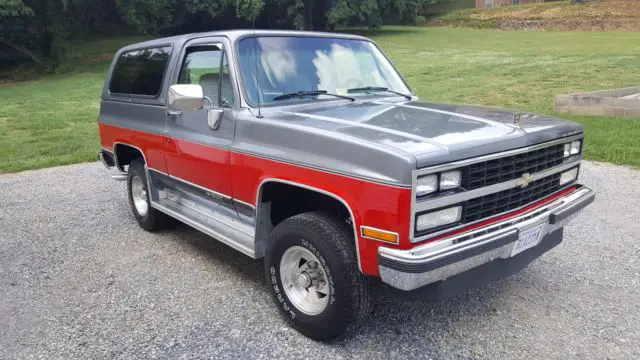 1989 chevrolet blazer silverado 4x4