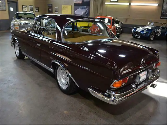1967 mercedes 250se sunroof coupe, restored, excellent condition