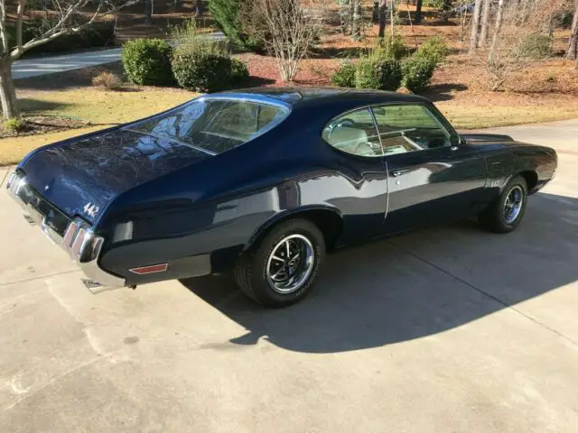 1970 oldsmobile (real) 442 455 auto, a/c, power disc brakes, ps, factory tint