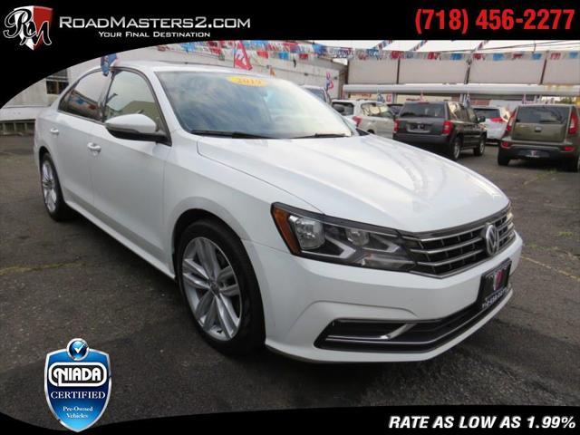 2019 volkswagen passat 2.0t wolfsburg edition