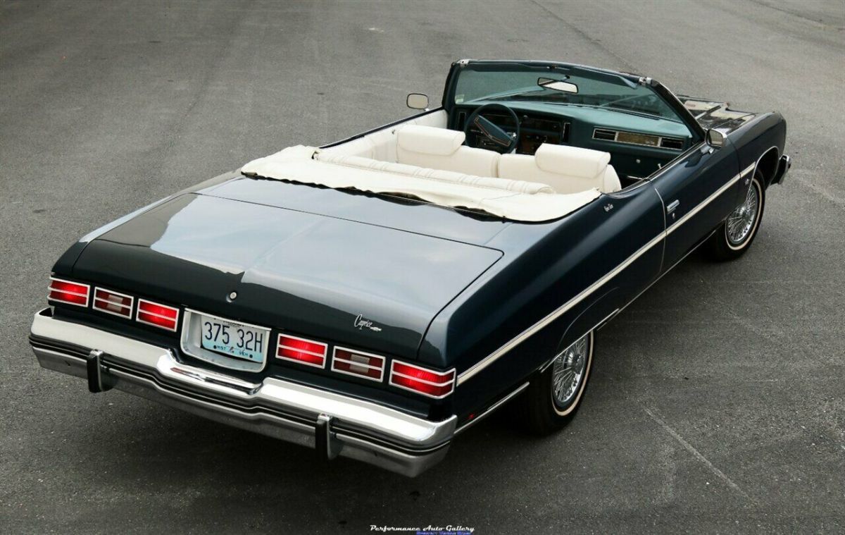 1975 chevrolet caprice classic convertible | original owner | detailed records!