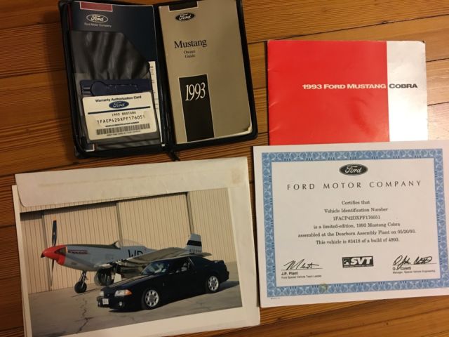 1993 cobra (very good condition)