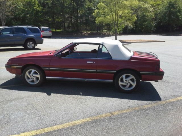 1985 pontiac sunbird convertible 149k a classic in great condition!!