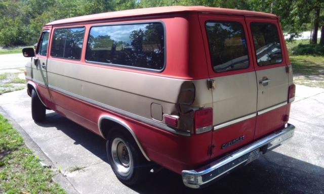 1986 chevy van 350 engine automatic, non-running