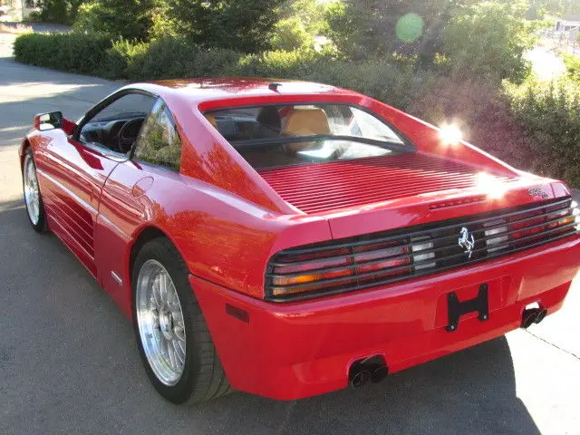 1992 ferrari tb coupe 20,178 miles, recent motor out service, investment grade