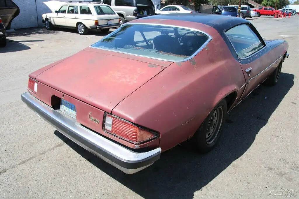 (c) 1974 chevrolet camaro automatic 8 cylinder w/ video no reserve