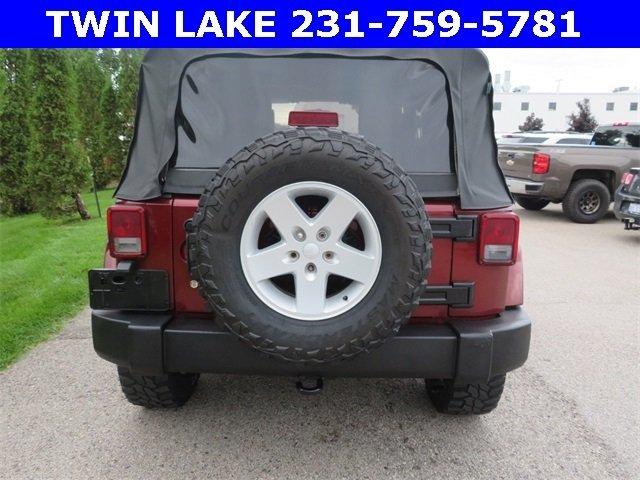 used 2007 jeep wrangler 4wd sahara muskegon, mi 49441 for sale in meskegon, michigan