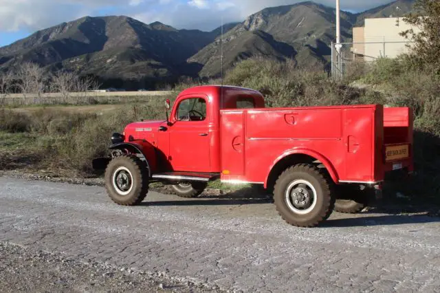 1954 dodge power wagon 4x4 with morrison carry-all™ service bed