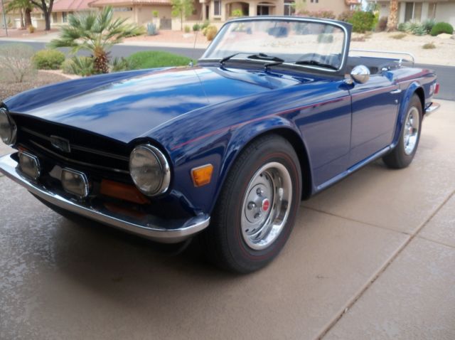 1973 triumph tr-6 restored very nice no reserve compare