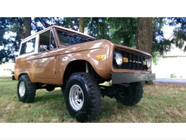 1972 ford bronco uncut, new tires