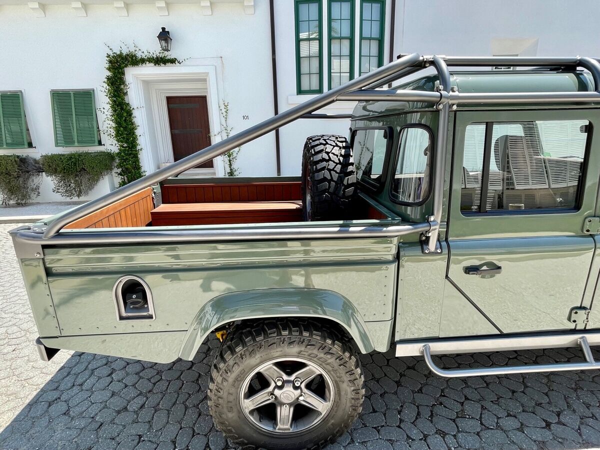 1984 land rover defender suv green 4wd manual d130