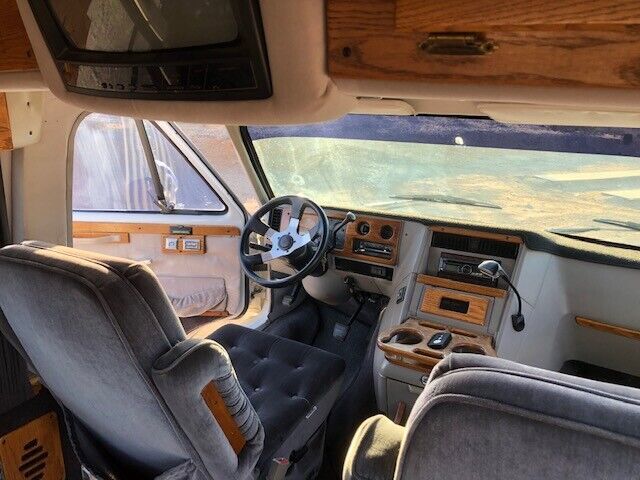 1993 gmc conversion van vandura 2500 chevy van 95k mi. no rust az