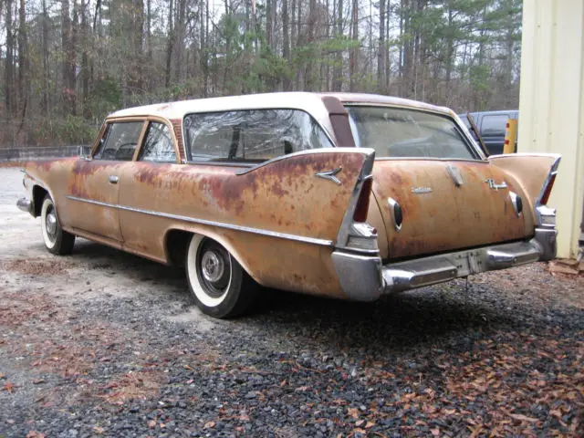 1960 plymouth 2-door station wagon suburban v8 manual nomad original no reserve
