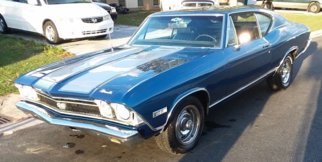 driving 1968 chevy malibu ss 396 true 138 code !!no reserve!!!