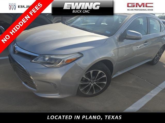 2017 toyota avalon xle