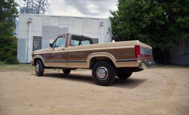 100% original 1986 ford f250 (74,000 miles) -- no reserve!