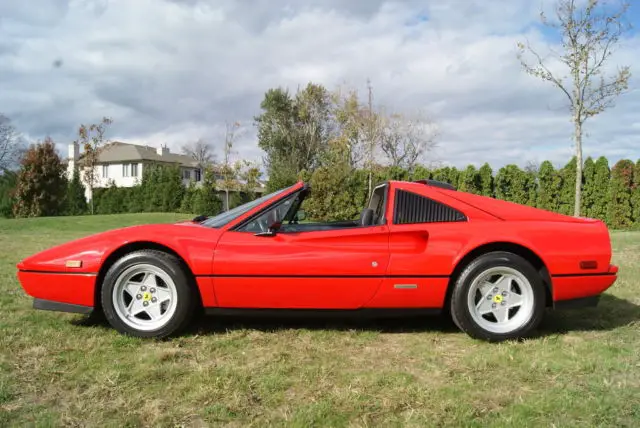used 1986 ferrari 328 gts 29k miles beautiful example no reserve !!!