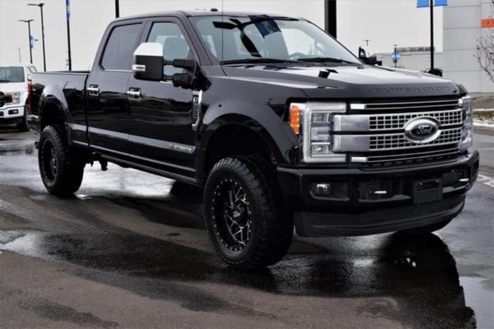 2017 ford f-350 super duty platinum 4x4 platinum 4dr crew cab 6.8 ft. sb srw pickup for sale in idaho falls, idaho