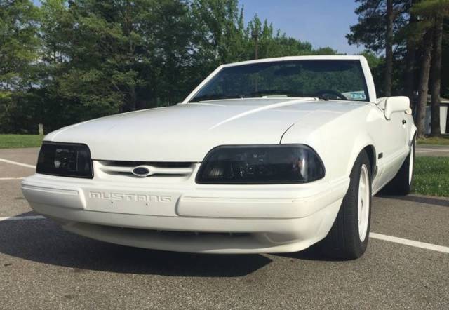 1993 ford mustang lx 5.0 2dr convertible automatic 4-speed rwd v8 5.0l gasoline