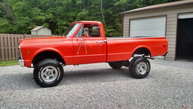 1971 gmc chevrolet k2500/k20 3/4 ton 4x4