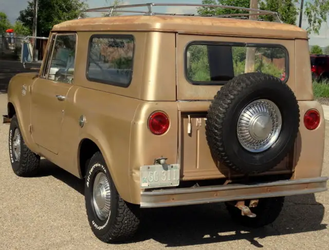 1966 international scout 800, 4x4, original. 55,000 original miles great patina