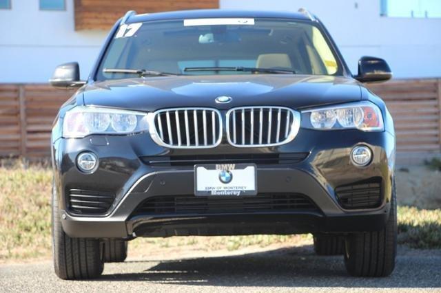 certified 2017 bmw x3 xdrive28i w/ sports activity seaside, ca 93955 for sale in sand city, california