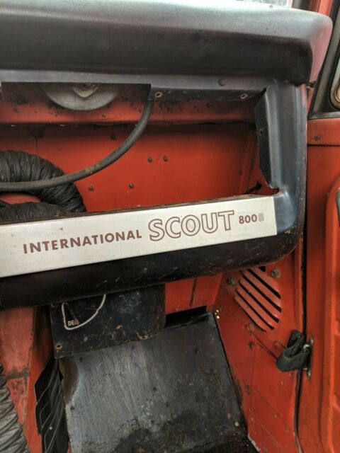 1970 international harvester scout 800b rare model