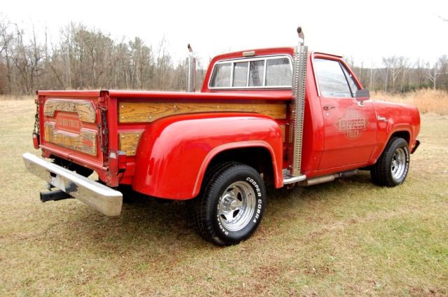 50k original mile 1979 dodge lil red express truck, 360ci v8 engine, auto trans
