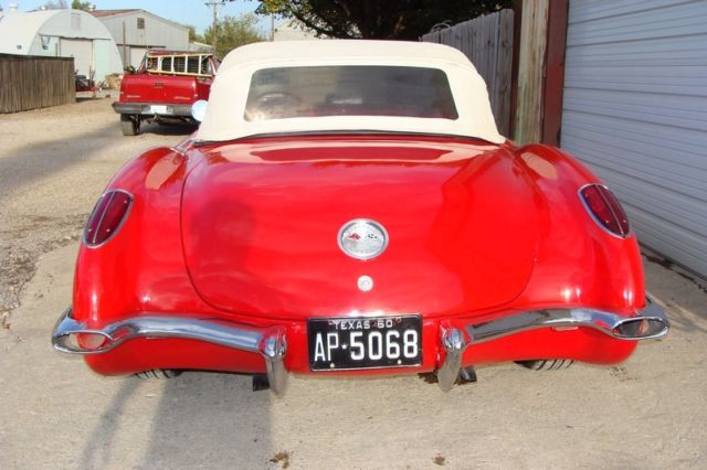 1960 corvette big brake fuelie rpo 687 . dallas tx car since 1968 . one of 119