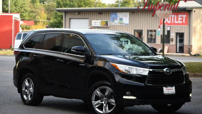 2015 toyota highlander hybrid limited